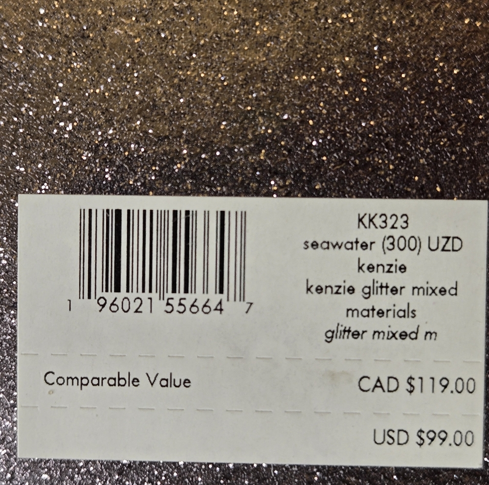 Kate Spade Kenzie Seawater Glitter Card Holder NWT - Picture 5 of 5
